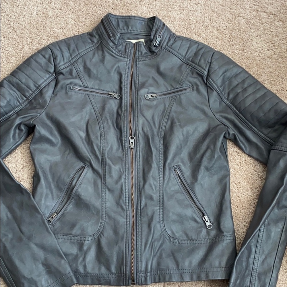 leather jacket